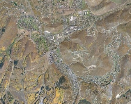 Aerial View of Park City