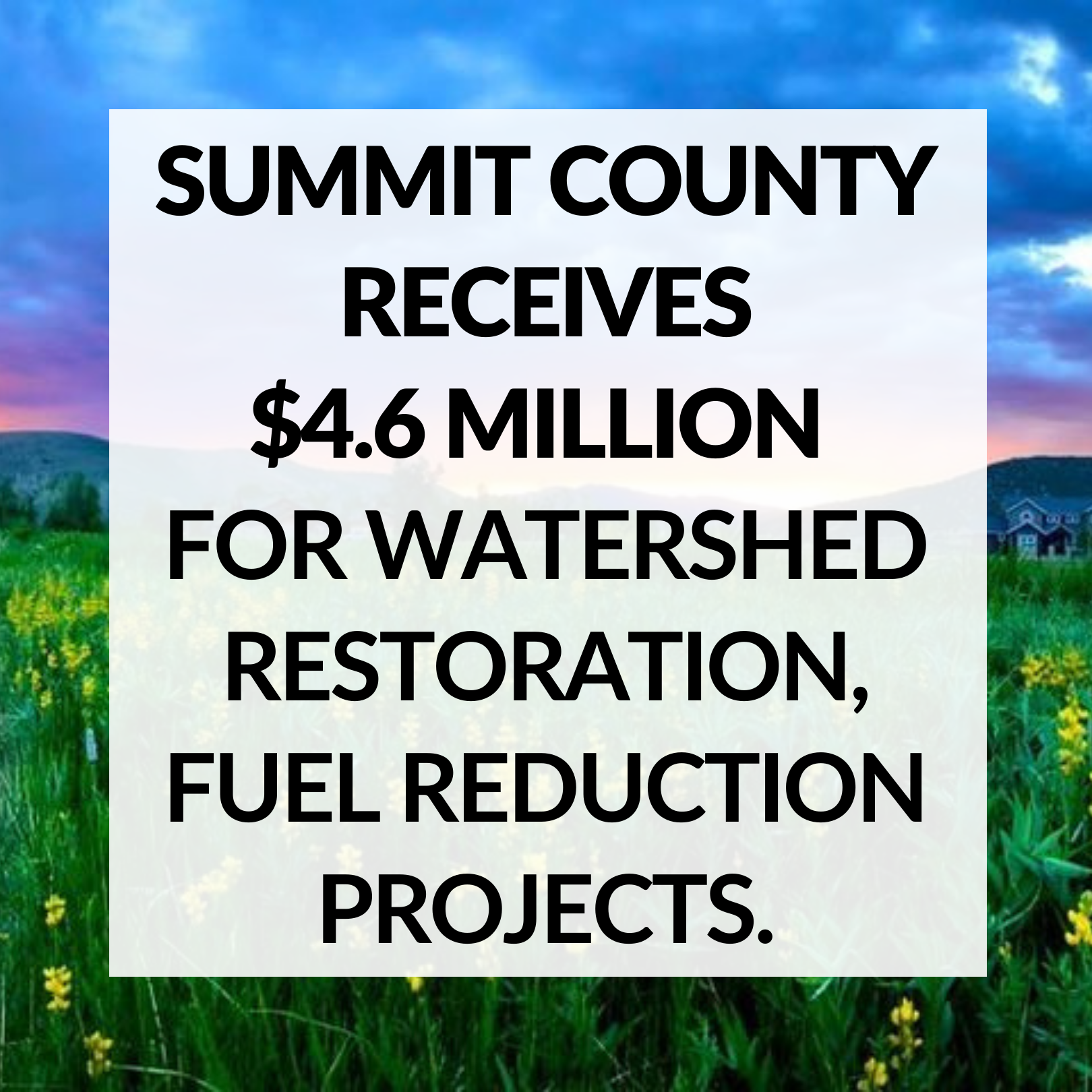 Public Lands WRI Press Release (Instagram Post)