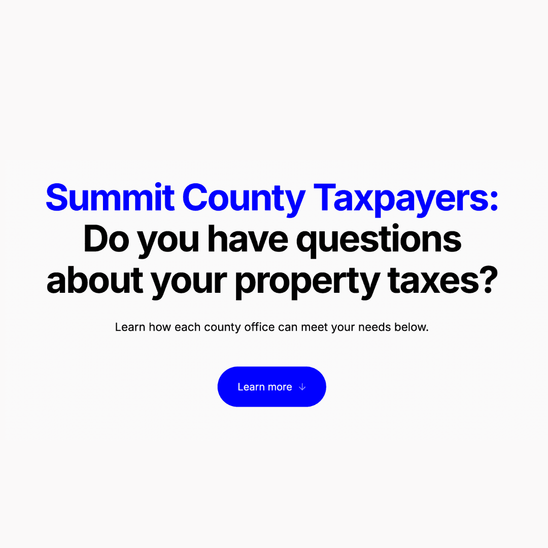 Property Tax Landing Page